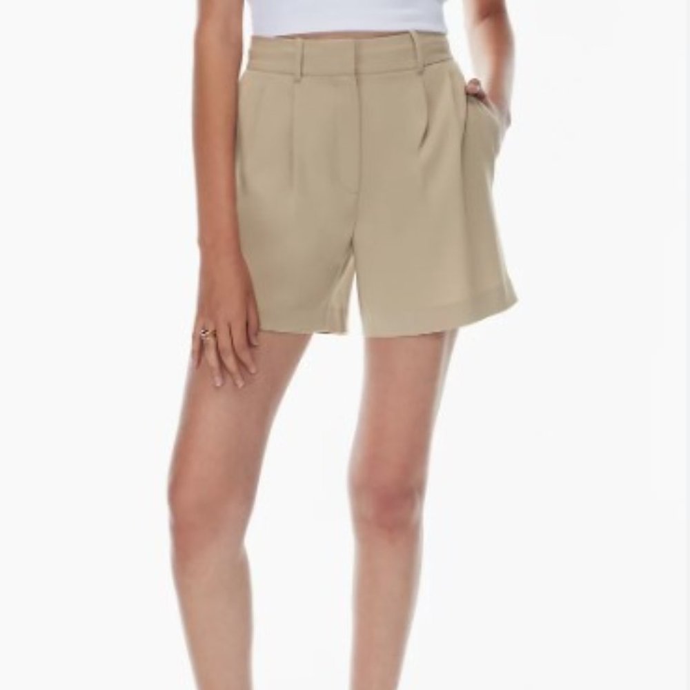 NWT Aritzia Pleated 5" Short